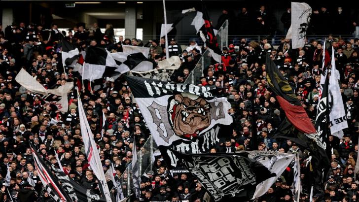 Eintracht Frankfurt supporters